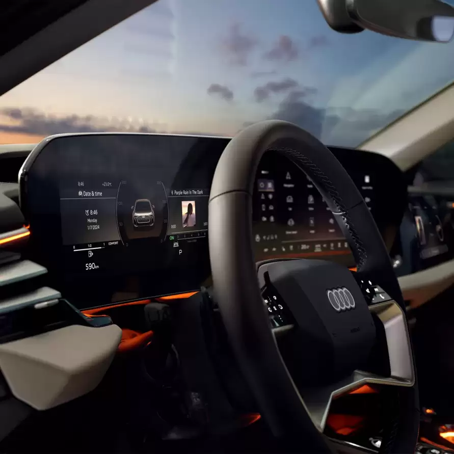 Audi A5 sedan interior tablero