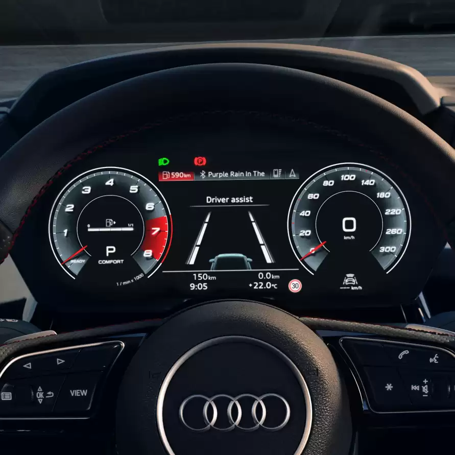 Audi S3 interior